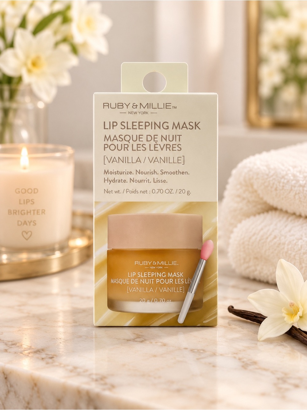 RUBY & MILLIE - Vanilla Lip Sleeping Mask